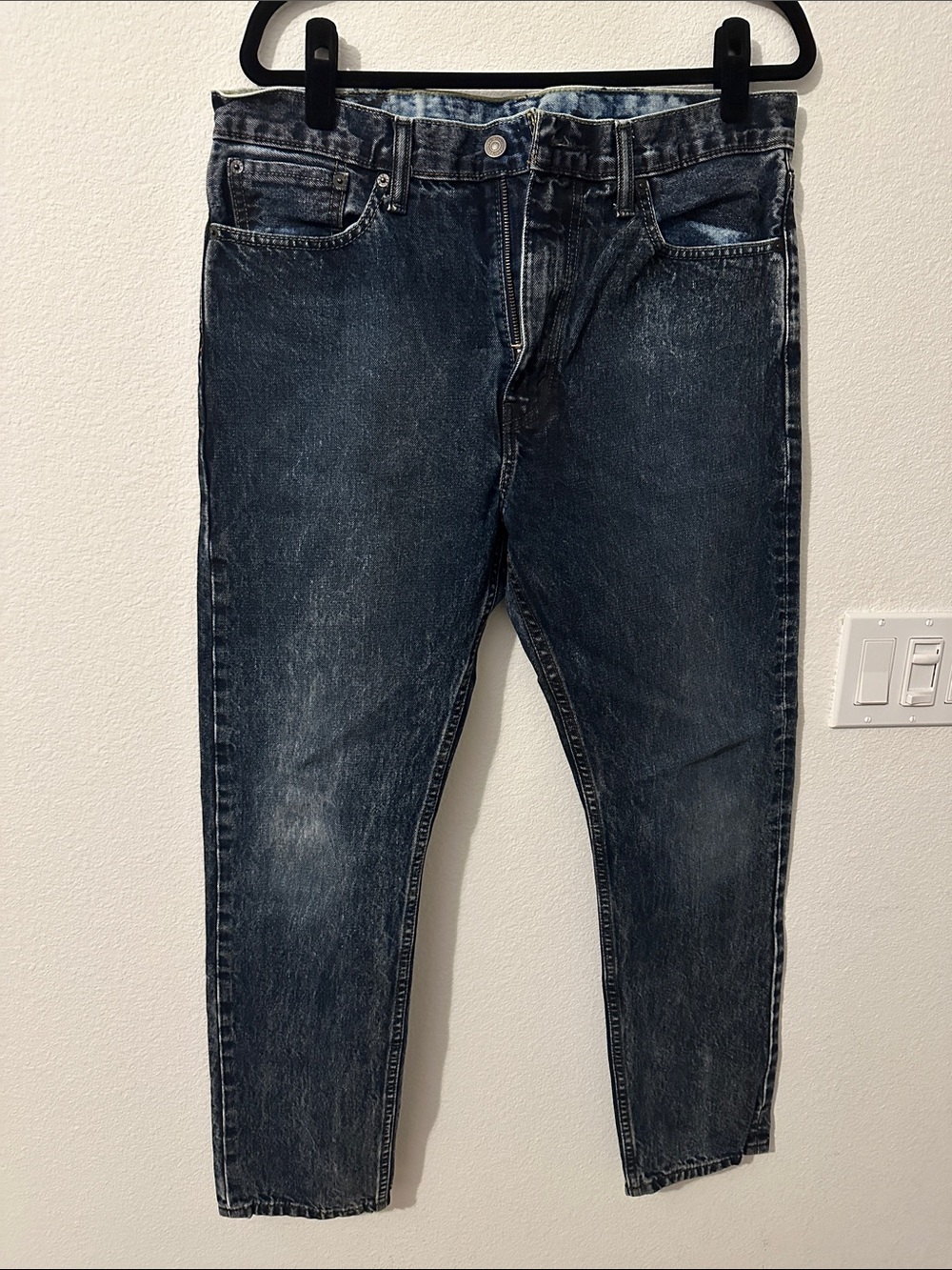 Men's Dark Acid Wash Slim Fit Levi’s